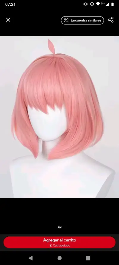 Disfraz cosplay azul y rosa - miniatura 5