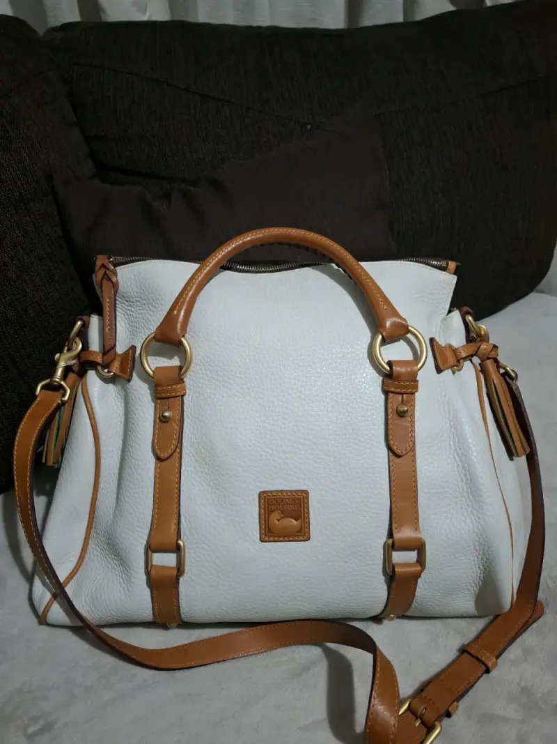 Cartera DOONEY BOURKE beige con correas marrones - 1