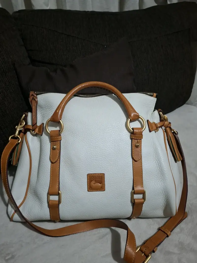 Cartera DOONEY BOURKE beige con correas marrones - 2