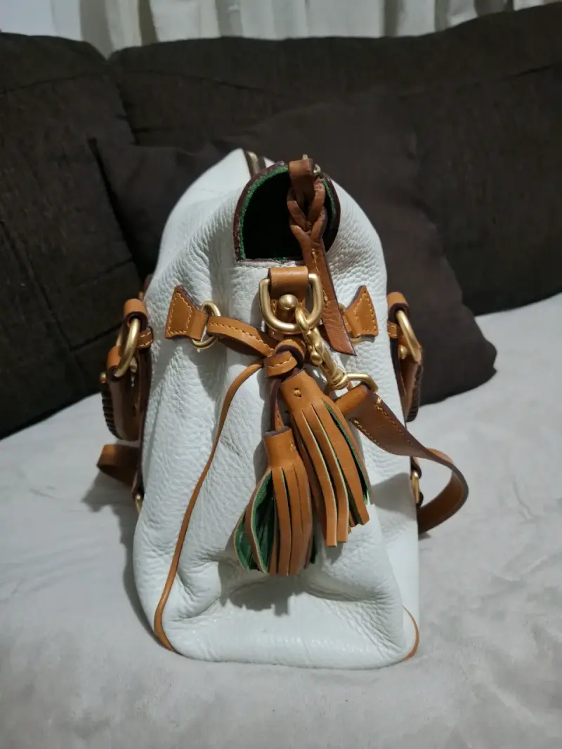 Cartera DOONEY BOURKE beige con correas marrones - 4
