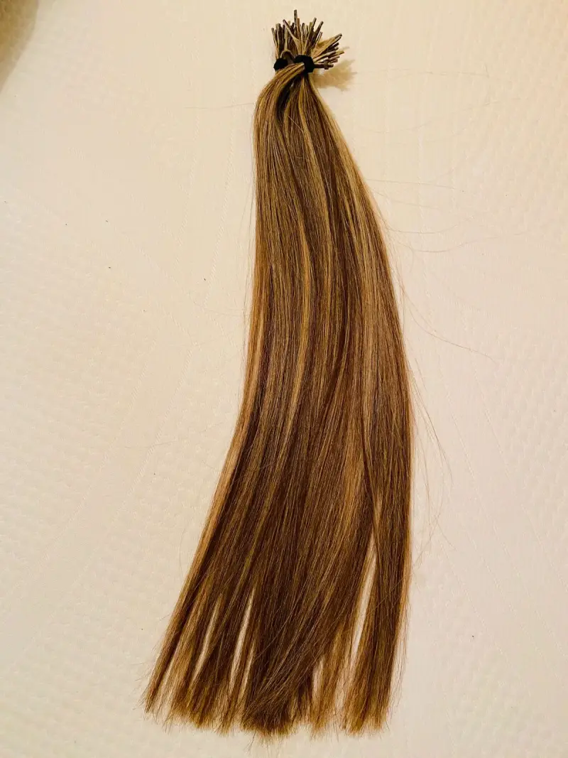 Extensiones de cabello rubio - 2
