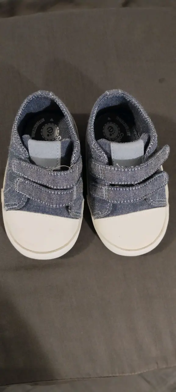 Zapatillas de bebé azul - 1