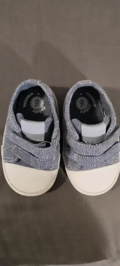 Zapatillas de bebé azul - miniatura 2