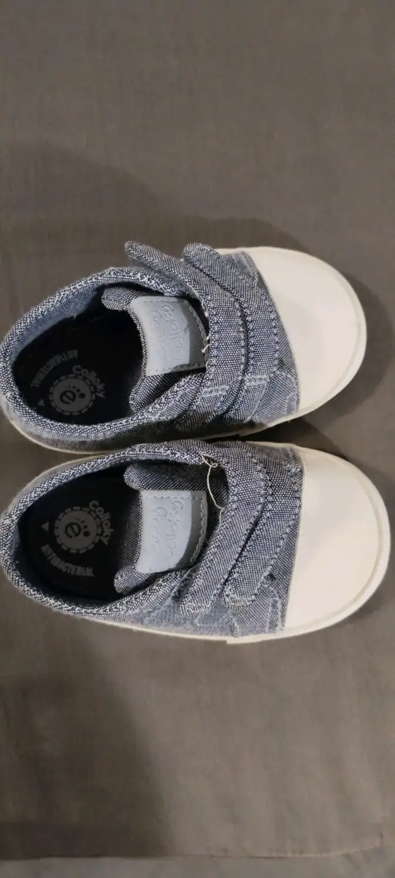 Zapatillas de bebé azul - 3