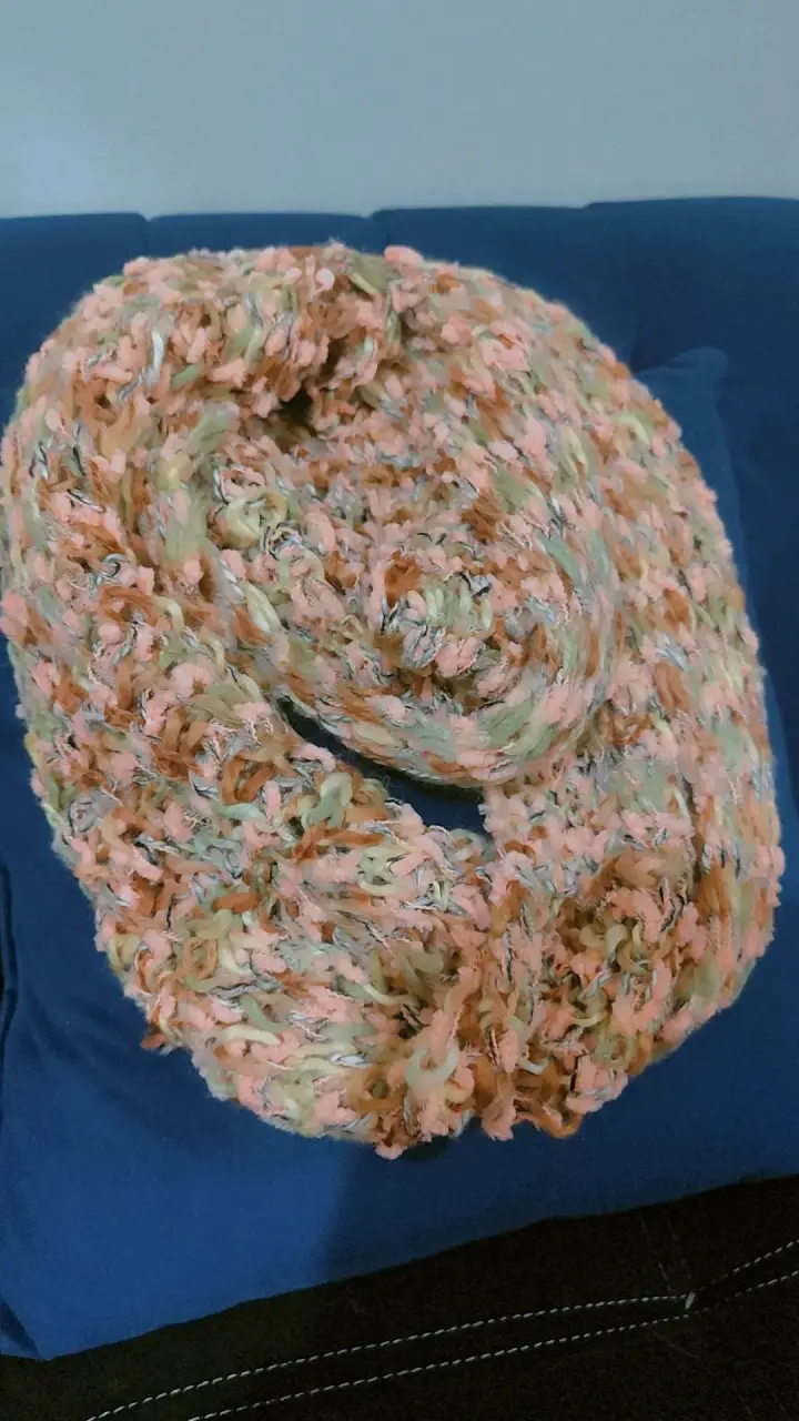 Gorro tejido a crochet y telar azteca - 3