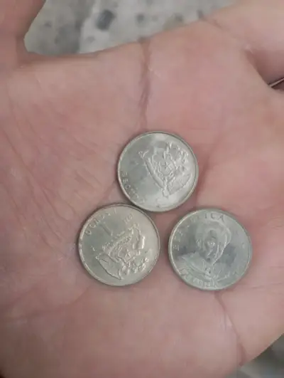Lote de monedas antiguas chilenas - miniatura 2