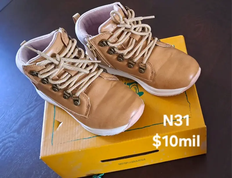 Botines infantiles beige N31 - 1
