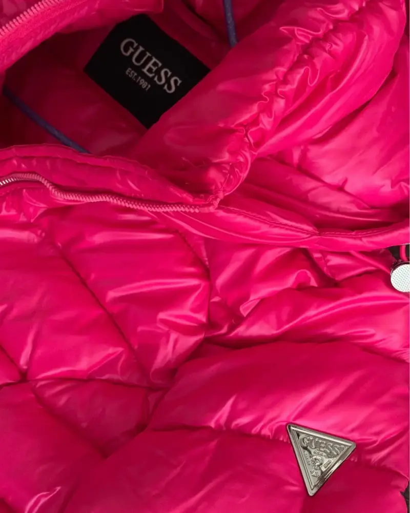 Chaqueta Guess acolchada rosa - 2