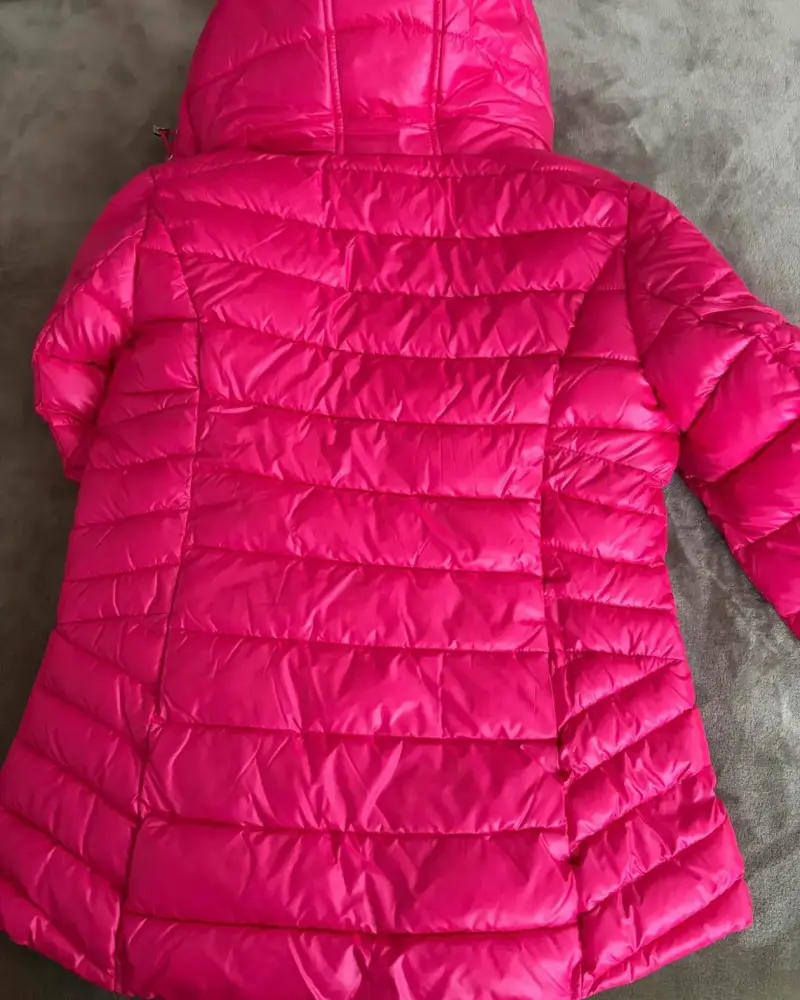Chaqueta Guess acolchada rosa - 4