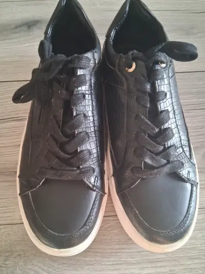 Zapatillas Siksilk negras texturadas - miniatura 1