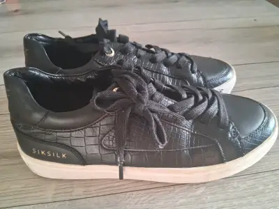 Zapatillas Siksilk negras texturadas - miniatura 3