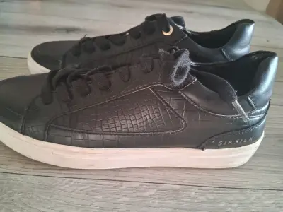 Zapatillas Siksilk negras texturadas - miniatura 4