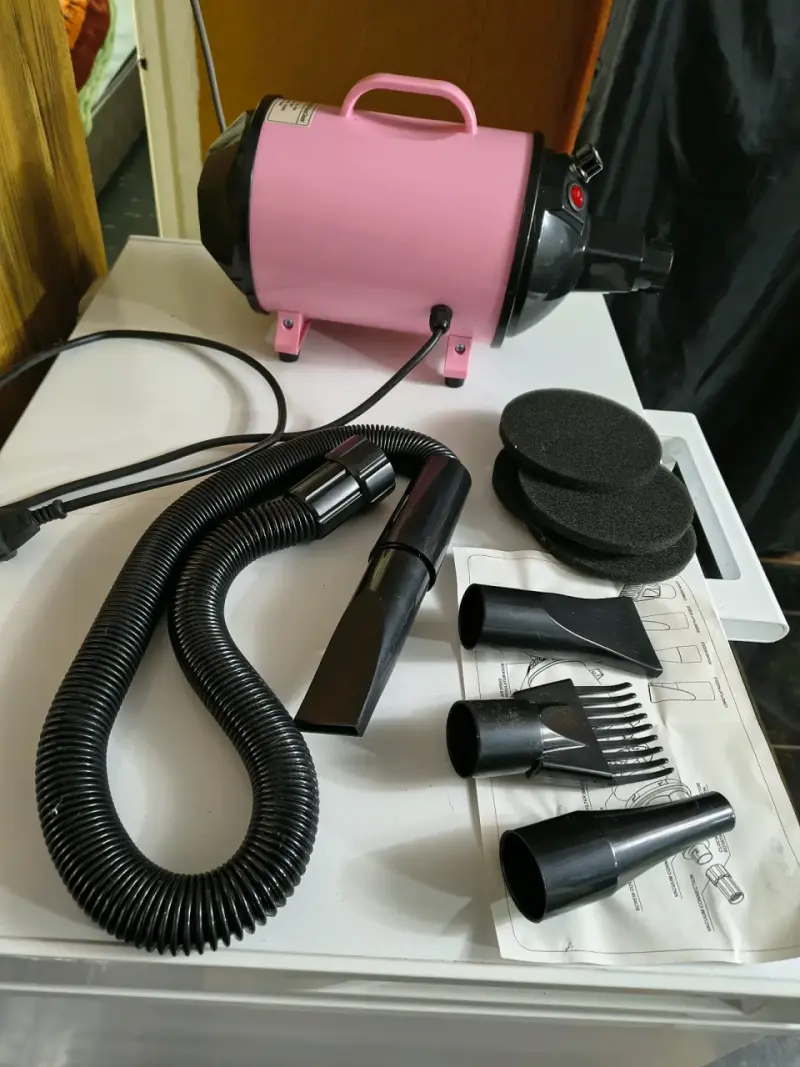 Secador de pelo profesional rosa - 2