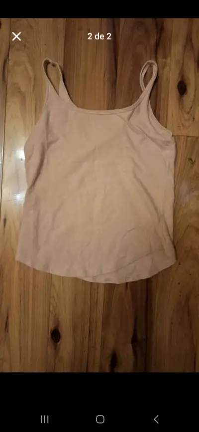 Polera sin mangas rosada - miniatura 2