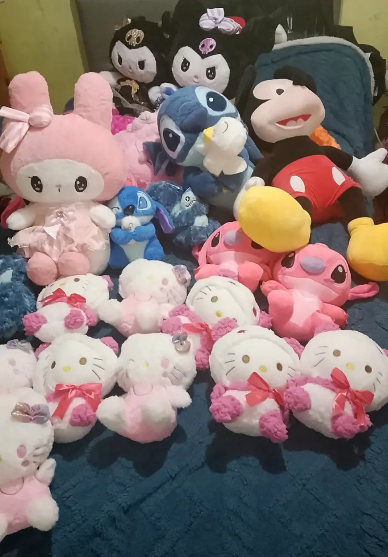 Peluches variados grandes