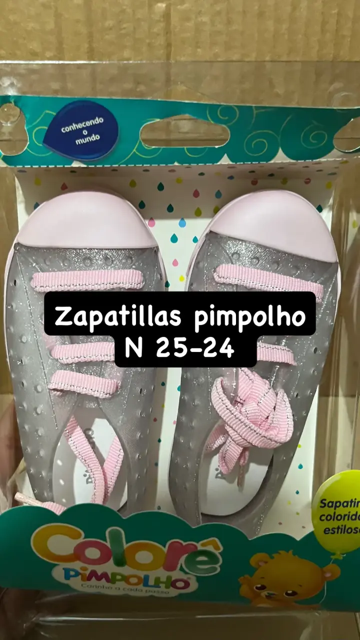 Zapatillas Pimpolho rosadas