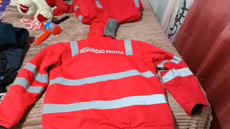 Chaqueta reflectante roja - 2