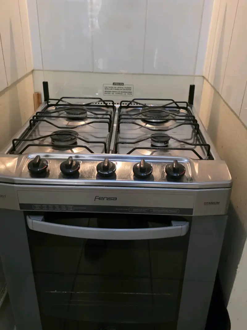 Cocina a gas Fensa 4 quemadores - 1