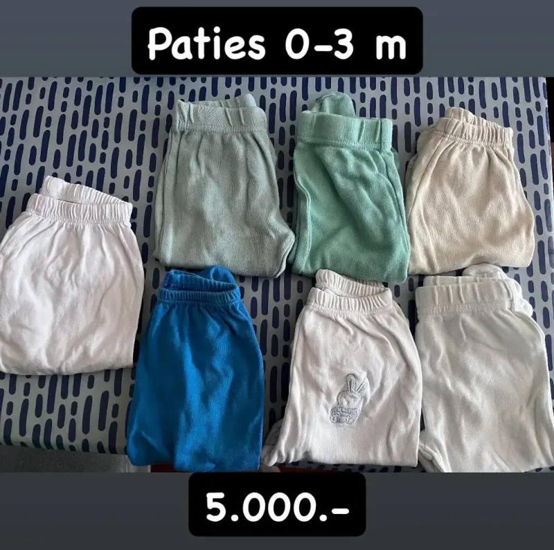 Pack patitas bebé 0-3 meses