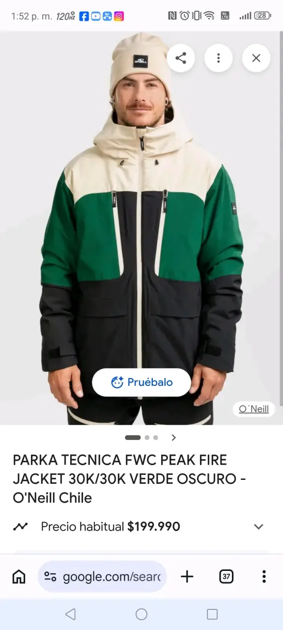 Parka Oneil 30k - 4