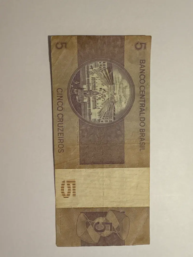 Billete 5 Cruzeiros Brasil - 2