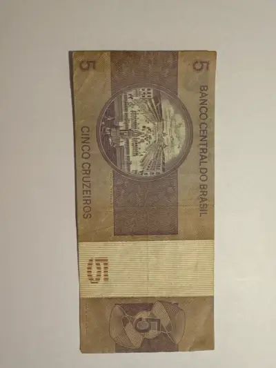 Billete 5 Cruzeiros Brasil - miniatura 2
