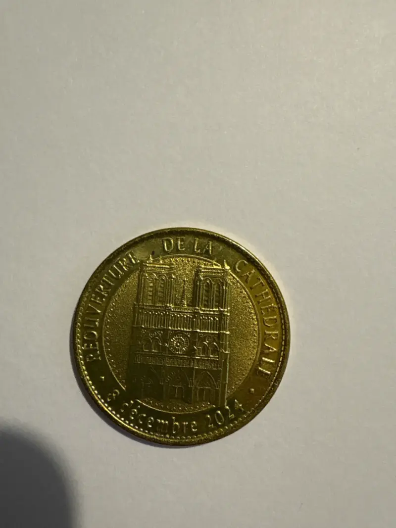 Moneda conmemorativa catedral - 1