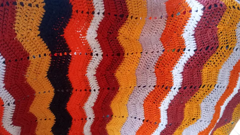Pieceras tejido a crochet variedad colores - 3