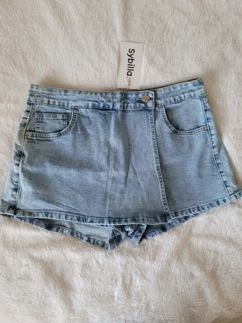 Short Falda de mezclilla - Sybilla - 1