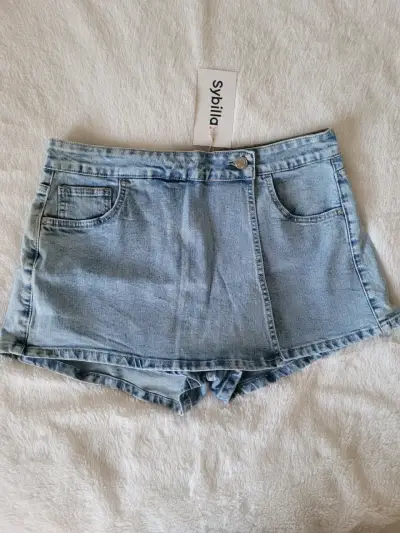 Short Falda de mezclilla - Sybilla - miniatura 1