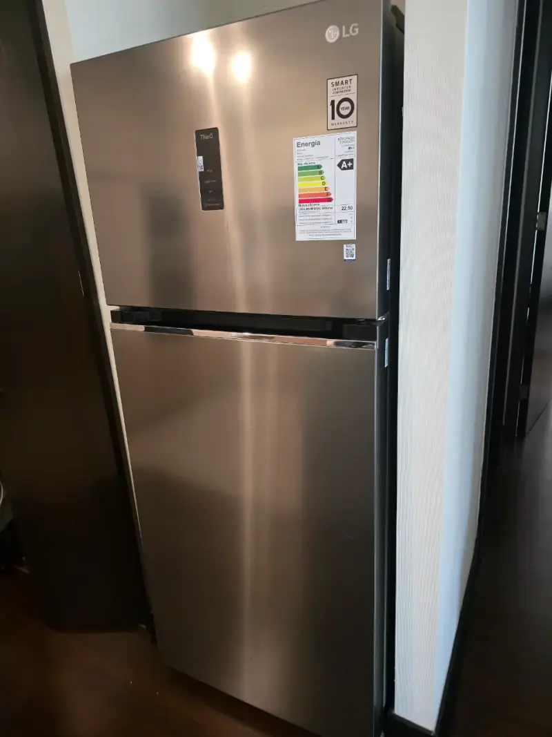 Refrigerador LG no Frost 375lt. gris con garantía - 2