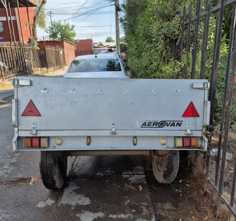 Carro remolque metálico usado - 3