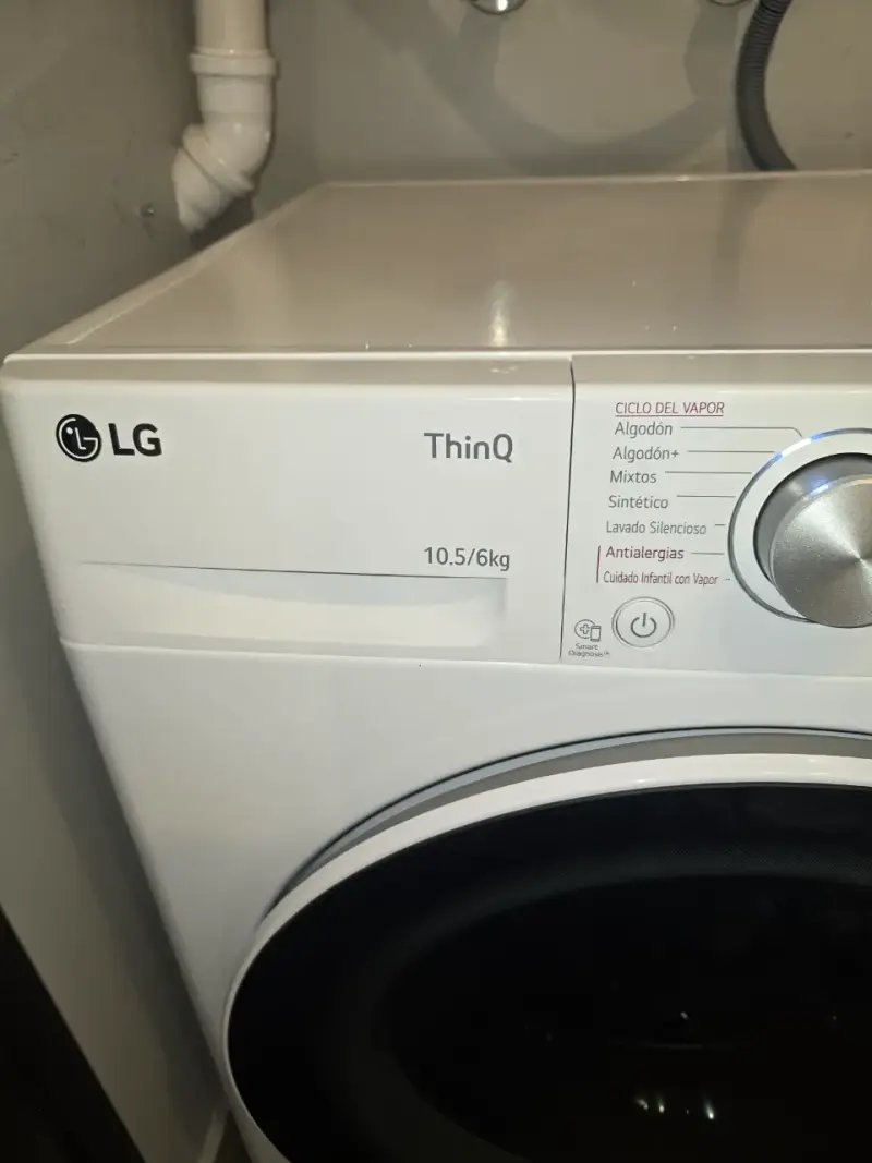 Lavadora LG ThinQ 10.5kg - 5