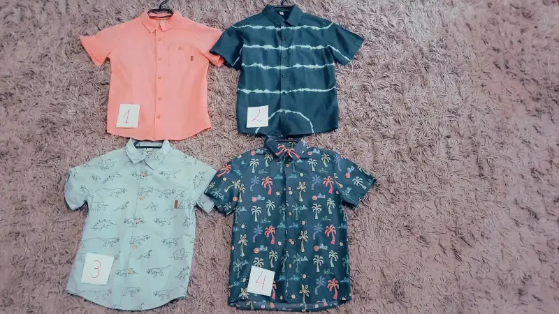 Camisa de verano estampada