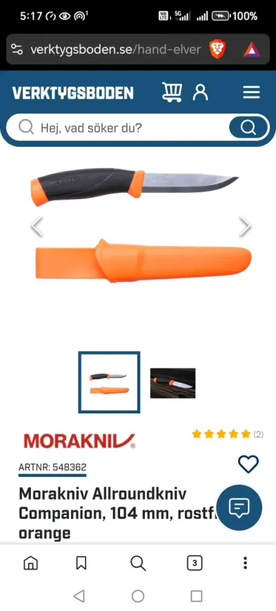 Cuchillos Morakniv con funda - miniatura 3