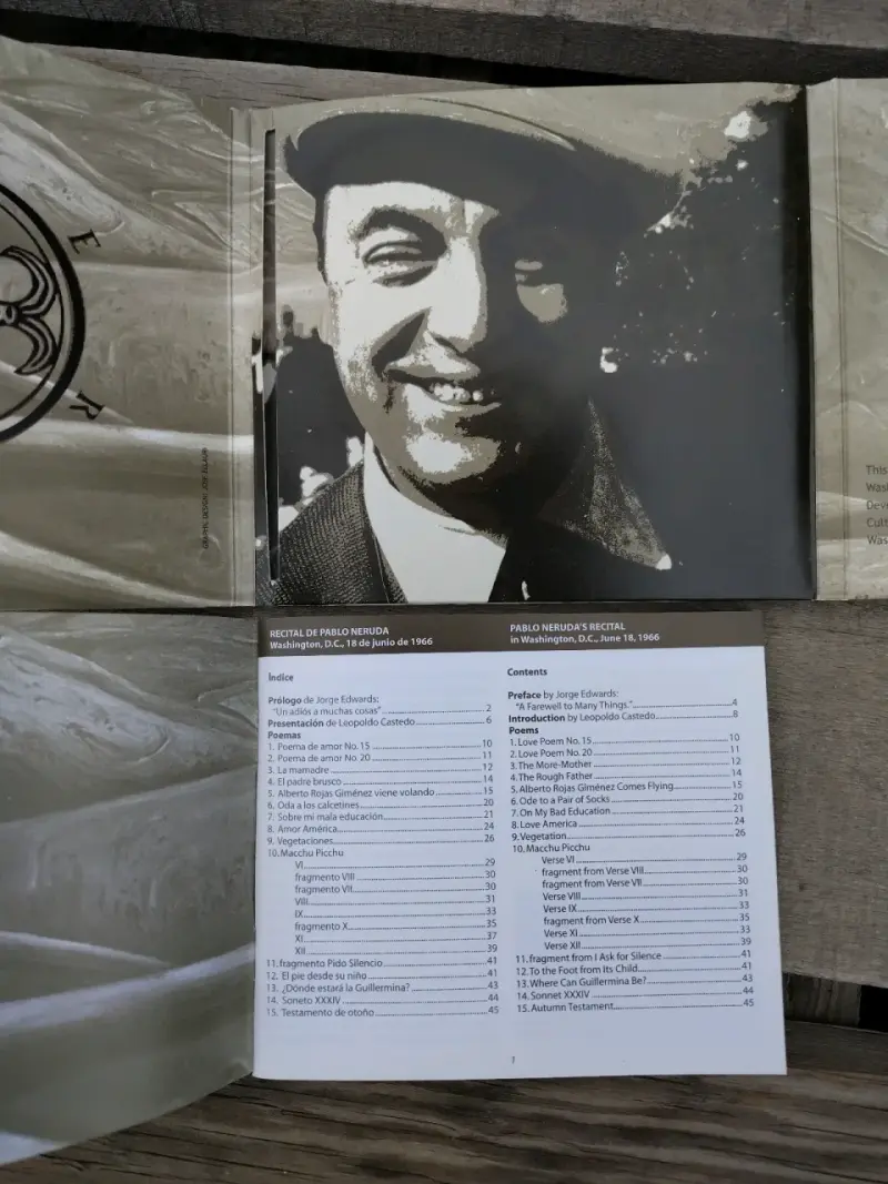 CD Recital Pablo Neruda 40º Aniversario - 3