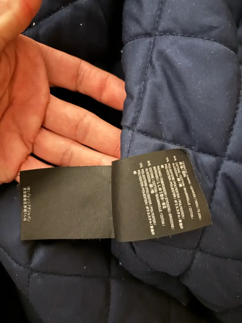 Chaqueta Balenciaga azul y roja - 3