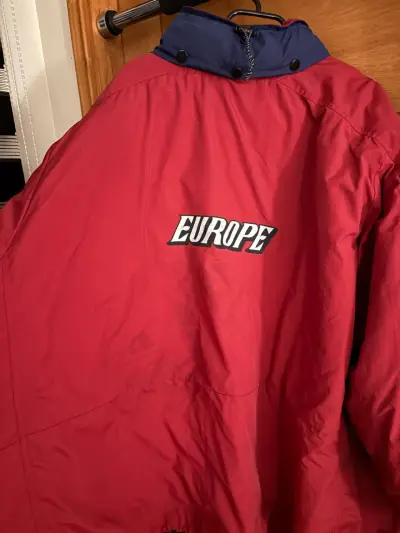 Chaqueta Balenciaga azul y roja - miniatura 6