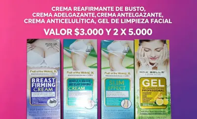 Combo de cremas y gel Max Belle - miniatura 1