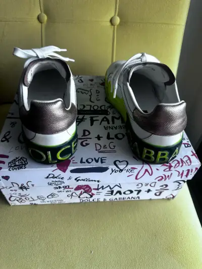 Zapatillas Dolce & Gabbana originales  blancas - miniatura 1