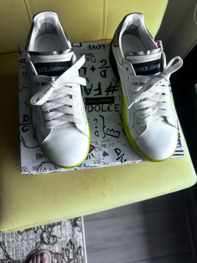 Zapatillas Dolce & Gabbana originales  blancas - miniatura 3