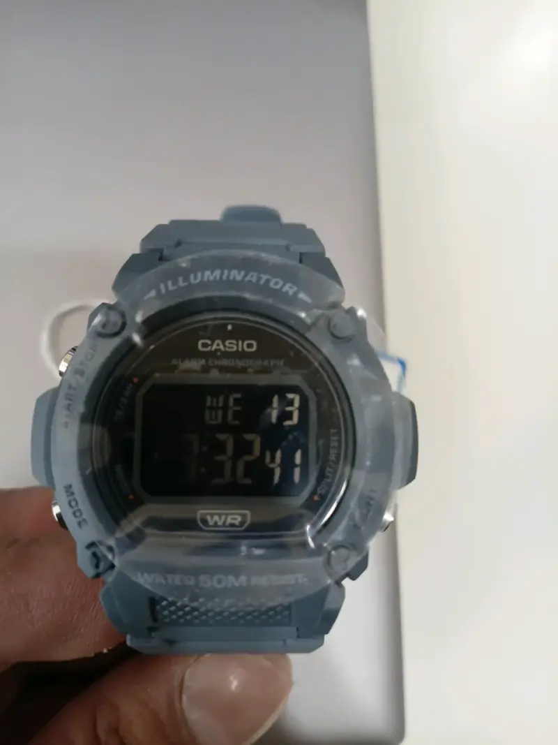 Reloj digital Casio azul - 2