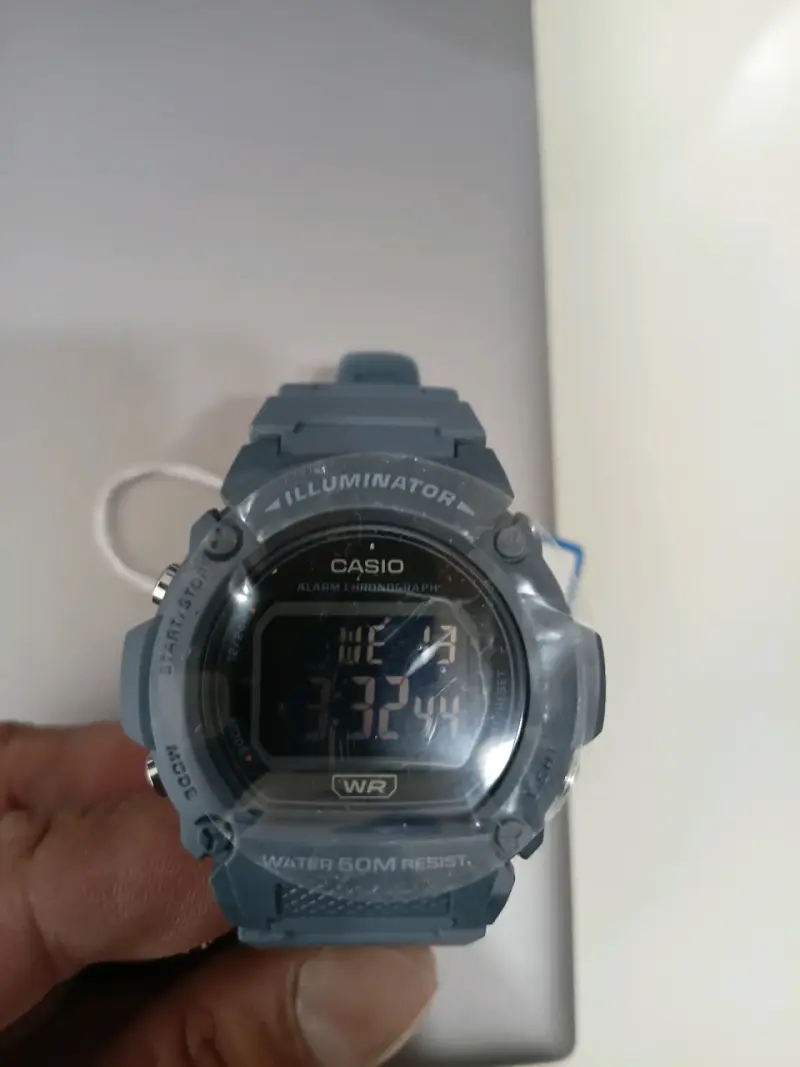 Reloj digital Casio azul - 3