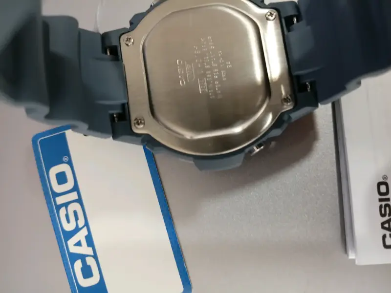 Reloj digital Casio azul - 5