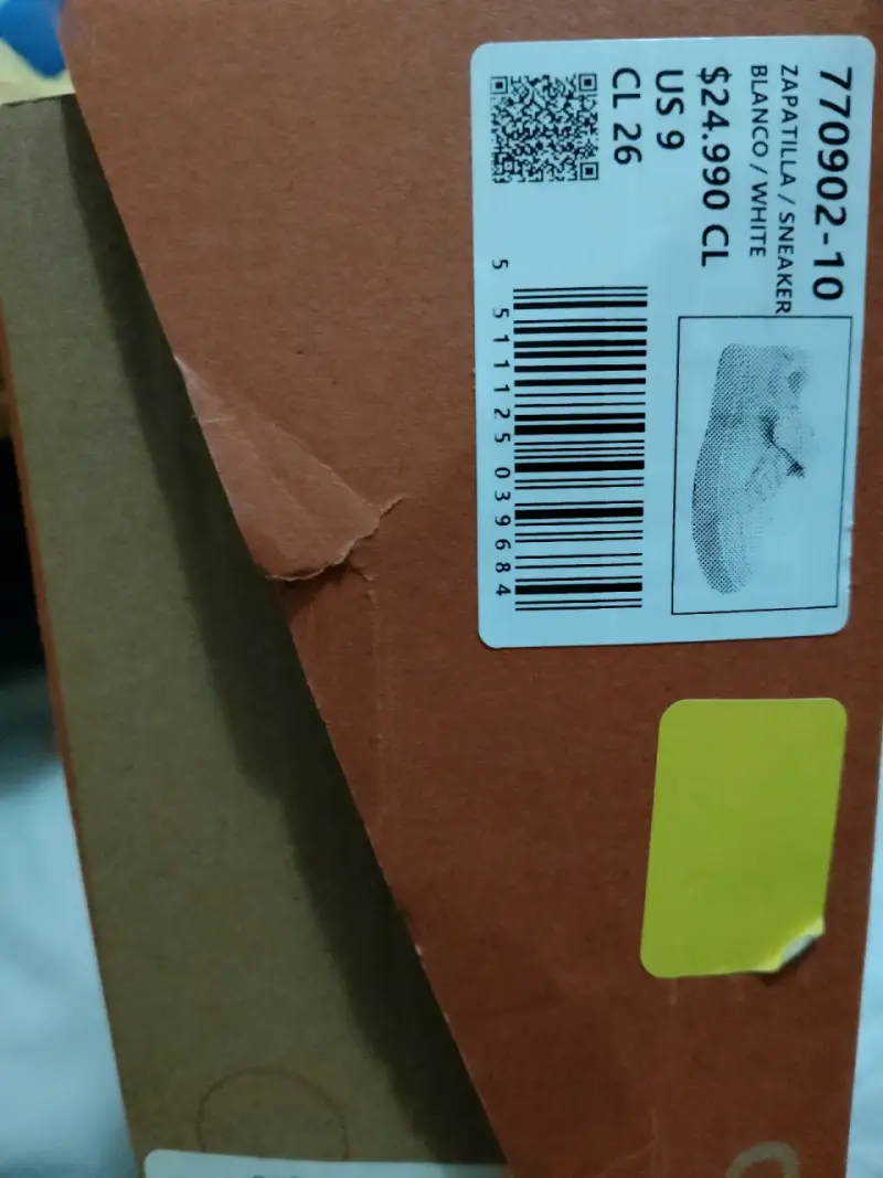 Zapatillas blancas CKY escolares - 2