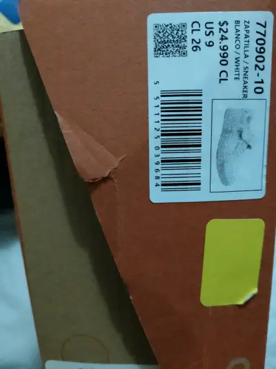 Zapatillas blancas CKY escolares - miniatura 2