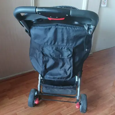 Coche para bebé negro - miniatura 2