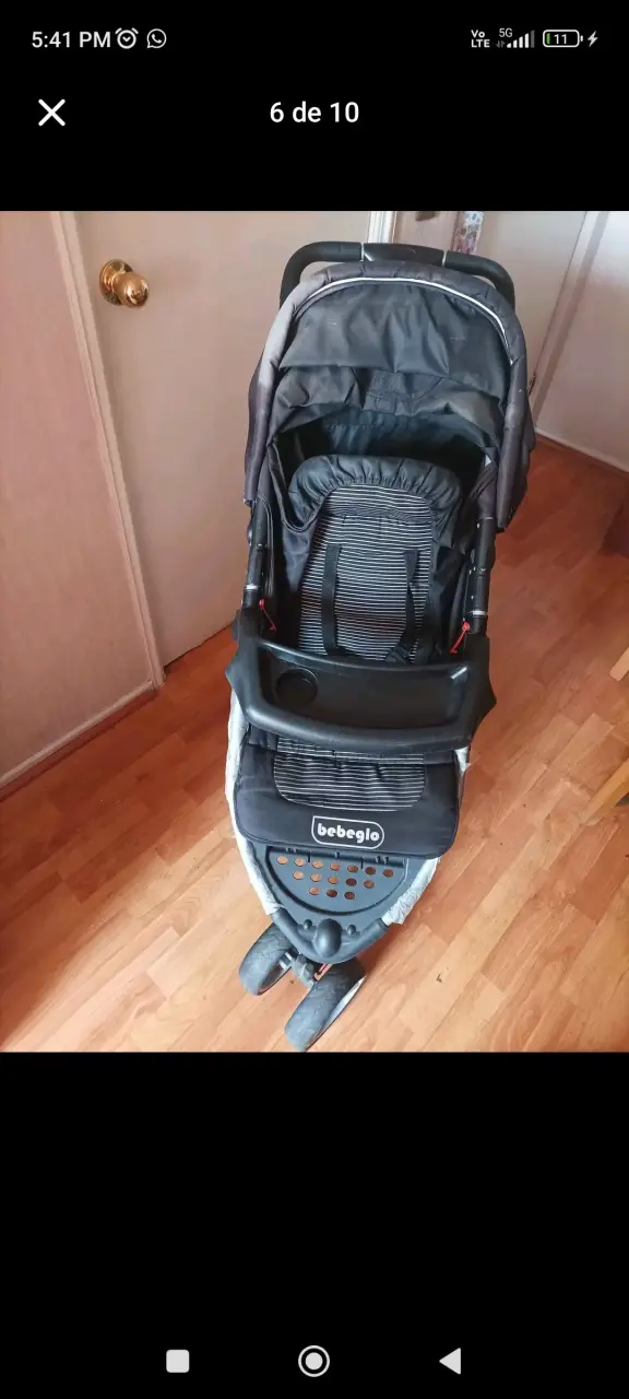 Coche para bebé negro - 4