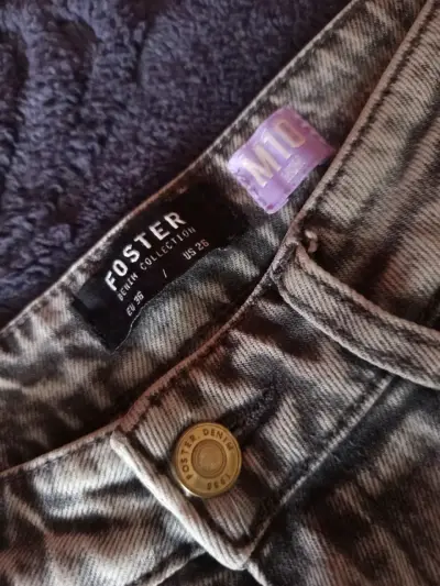 Jeans grises rotos Foster - miniatura 2