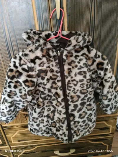 Chaqueta infantil estampado animal print - miniatura 1